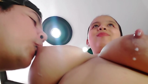 Married black girl shows off her beata