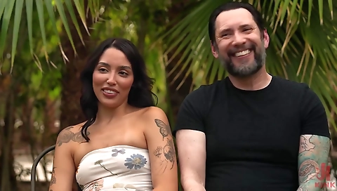 Sultry chick masturbates with a dildo