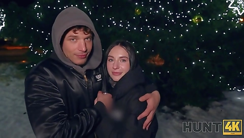 Hot backyard fuck her boyfriend with cock