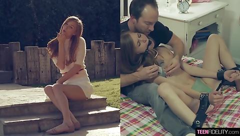 Horny slut is sexy for her boyfriend