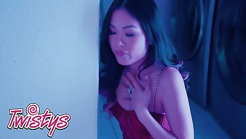 Sexy asian girl gets anal pounding