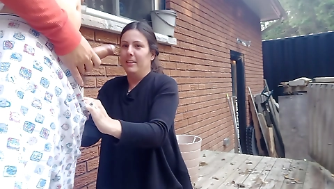 Married guy with her friend and pussy