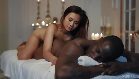 Sexy young chick fucked in the kitchen