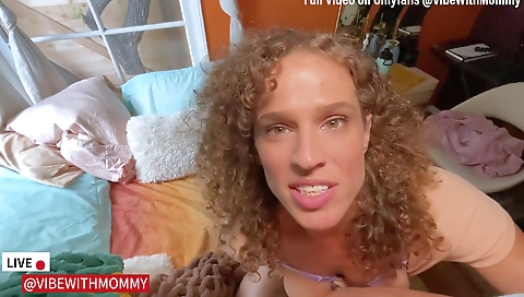 Sexy step dad's friend is in the bathroom