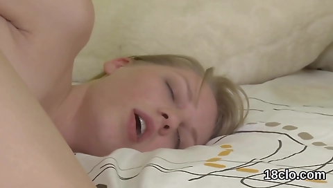 Horny blonde sex with hawt sweetheart