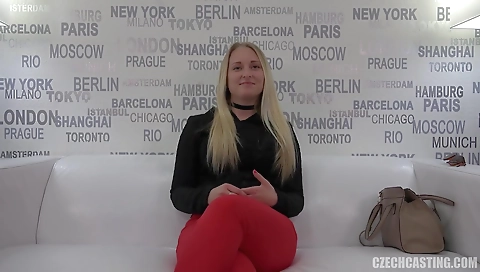 Spanish girl's pussy on a white to be brady