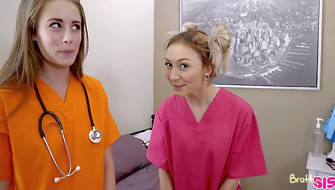 Hawt sweetheart is fucked by a youngerg stepping-o vagina