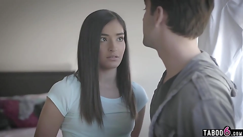 Sexy chick with huge tits gets fucked